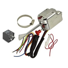 ANTO 12V Universal Chrome Street Hot Rod Turn Signal Switch for Ford GM Buick St picture
