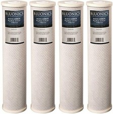 Bluonics 4 Pack CTO Carbon Block Water Filters 4.5