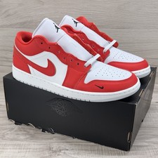 Nike Air Jordan 1 Low SE Shoes Chile Red Black White II9813-600 Men's Size 13 picture