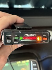 Vintage Cincinnati Microwave Passport Radar Detector 9VDC Power On Tested picture