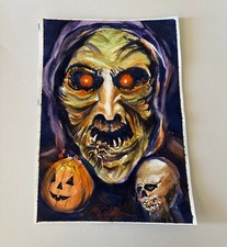 Halloween 3 Season Of The Witch Original Art Watercolors By Gary Caradonna picture