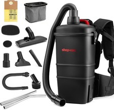 5430299 Backpack Vacuum Commercial, 1.5 Gallon 4.5 PHP Ergonomic Canister Vac... picture