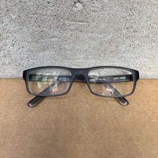 Nike 7090 Men's Gray Rectangular Full Rim Plastic Eyeglass Frames 53-17-140 picture