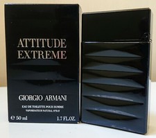 Giorgio Armani Attitude Extreme EDT For Men New 50ml 1.7 fl oz Rare Discontinued picture