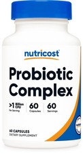 Nutricost Probiotic Complex ( 1 Billion CFU) 60 60 Count (Pack of 1) picture