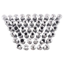 45Pcs Hardened Alloy Steel 5C Collet Set 1/32
