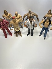 WWE WWF Jakks  2003-04 Wrestling Action Figures Lot Of 8  The Rock BB2 picture