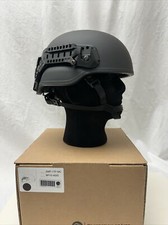 GH Armor Busch Protective AMP-1 TPMC Mid Cut IIIA Helmet Black One Size picture