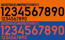 Name&Number Set For Netherlands Euro 2000 Home/Away Football picture