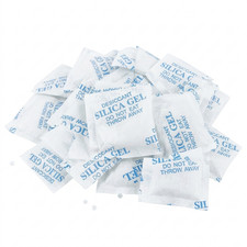 100 Packs 3g Food-Grade Silica Gel Desiccant Packets Moisture Absorber picture