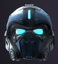 Gears Of War Clayton Carmine Helmet picture