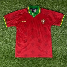 Portugal 1994 1995 Official Home Jersey Shirt Kit – World Cup, Vintage, Rare picture