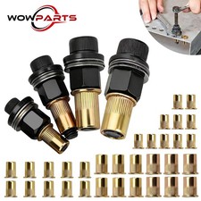 36pcs Manual Rivet Nut Tool Adapter Carbon Steel Head Threaded Insert Rivnut Set picture