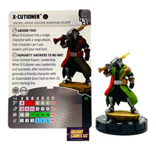 Marvel Heroclix X-Cutioner #032 w/ Card X-Men '97 Set picture