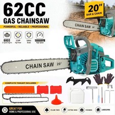 2-Stroke Gasoline Chainsaw 68cc 12''20'' Power Engine Wood Cutting Gas Chain Saw picture