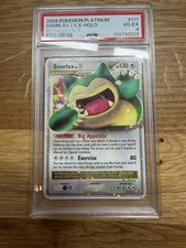 2009 Pokemon Platinum Rising Rivals #111 Snorlax Lv.X Holo PSA 4 picture