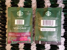 New Lot 200 Cafe Verona Starbucks Coffee November 2026 Fresh Pack FLAVIA Free SH picture