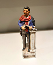 McCormick Collectors Edition Doc Holliday Hand Painted Ceramic Figurine 1986 picture