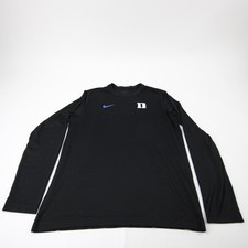 Duke Blue Devils Nike Nike Tee Long Sleeve Shirt Men's Black Used L picture