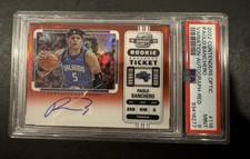2022-23 Paolo Banchero Contenders Optic Rookie Ticket Variation Red Auto /99 RC picture