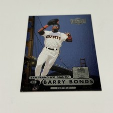 1998 Fleer/Skybox Metal Universe #81 Barry Bonds Golden Gate Bridge Giants  picture