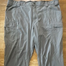 Duluth Trading Co Men's Pants Size 46x34. 6 Pocket. Gray. Very Good Condition  picture