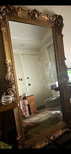 Perfect shape Vintage Hollywood Regency mirror 58