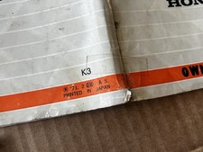 1971 Honda Ct90 Owners Manual picture