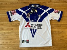 Canterbury-Bankstown Bulldogs Vintage Nike Rugby Jersey Mens M 2003 Home NWT  picture