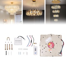 110LBs 4M Electric Chandelier Lifting Pendant Light Hoist Lifter System w/Remote picture