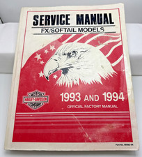 1993 and 1994 Harley-Davidson FX/Softail Models Service Manual - Part #99482-94 picture