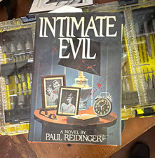 Paul Reidinger Intimate Evil HC 1989 Donald I. Fine Inc Novel Dust Jacket picture