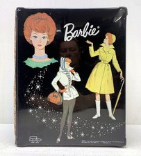 Vintage 1964 Mattle Barbie Original Black Storage Case (READ) picture