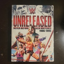 WWE Unreleased Never Seen Before Matches  1986-1995 - DVD 3 Disc Set picture