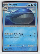 Holo Wailord 041/159 Rare Journey Together Near Mint picture