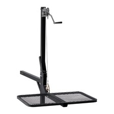 Uimoso Hitch-Mounted Deer Hoist with Lift System Platform, 300 lb Game Winch picture