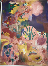 UCLA Asian Performing Arts Institute Tadanori Yokoo 1981 Signd Nihon Buyo Poster picture