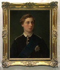 Hand Painted Oil Painting Old Master Antique style Portrait of Prince Leopold picture