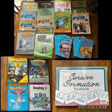 Abeka Grade 3 Curriculum Lot Readers Teacher Keys Video Manual *No Consumables* picture