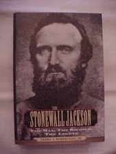 STONEWALL JACKSON: THE MAN THE SOLDIER THE LEGEND by ROBERTSON CIVIL WAR  (1997 picture