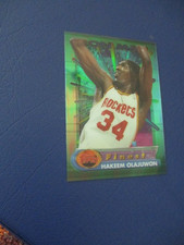 1994-95 Topps Finest Iron Man Hakeem Olajuwon #10 HOF picture