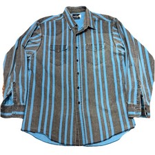 VTG Wrangler Brushpopper western Size XL 17- 17 1/2 picture