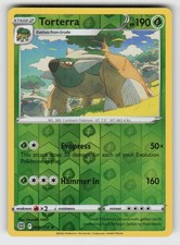 Reverse Holo Torterra 008/172 Rare Brilliant Stars Near Mint picture