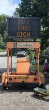 2006 solar tech message board Programmable Message Board Sign Board Trailer picture