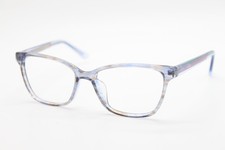 NEW NICOLE MILLER FINCH BAY C01 GREY BLUE AUTHENTIC EYEGLASSES 54-16 picture