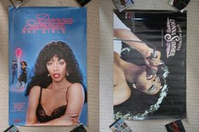 2 Donna Summer Posters Bad Girls 1979 Live 1978 promo poster promotional Disco picture