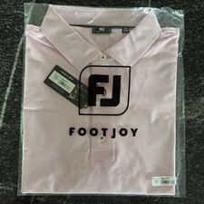 FootJoy Men's Polo Shirt Size XL, Light Pink picture