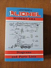 Greenberg's Lionel Modern Era Diagrams And Parts List (1992 trade paperback) picture