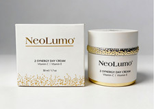 BRAND NEW NeoLumo 2-Synergy Day Cream 50 ml / 1.7 oz. Anti-aging Vitamins C & E  picture