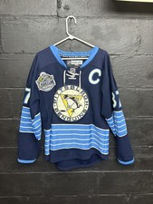 Reebok Sidney Crosby Pittsburgh Penguins 2011 Winter Classic Jersey Size 48 Navy picture